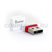 Флэш-накопитель 8GB USB 2.0 Smart Buy Pocket series White (SB8GBPoc W)